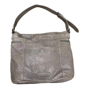 Lucky Brand Grey leather shoulder bag